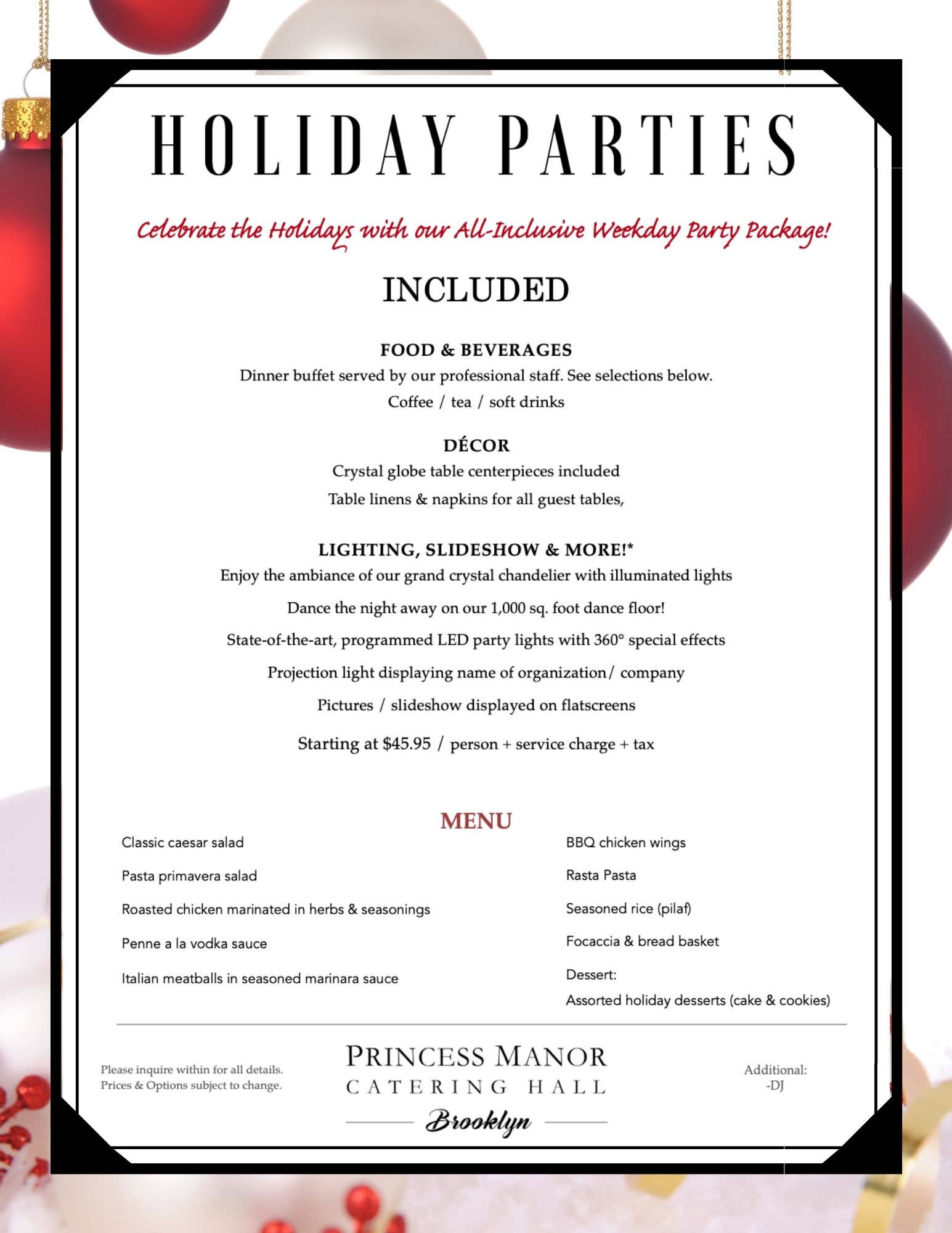 Holiday Party