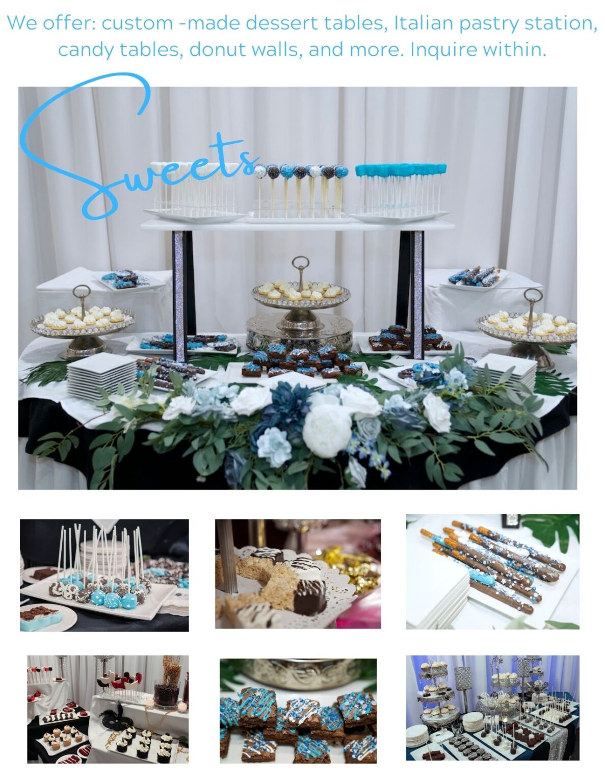 Appetizer Party Package PRINCESS MANOR